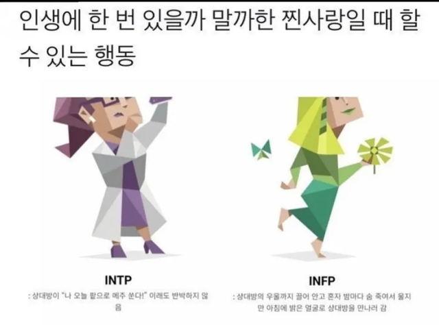INTP INFP #MBTI 성격 유형 취향 mbti짤 mbti짤방 mbti타입
