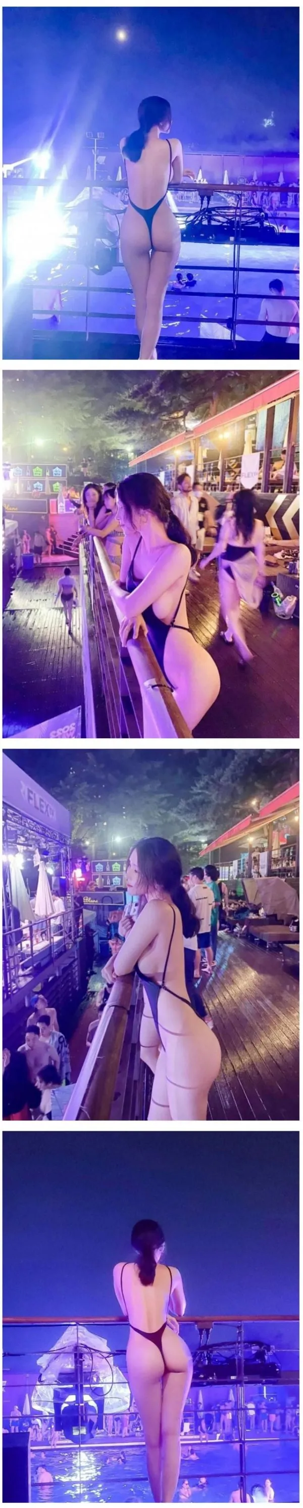 워터밤 수영복 19금
