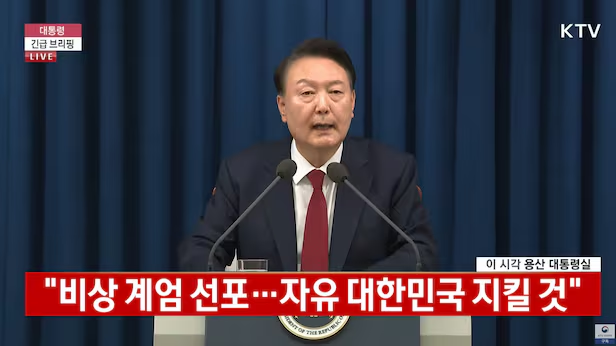 비상계엄 윤석열 #개소리