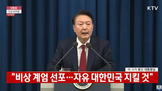 비상계엄 윤석열 #개소리
