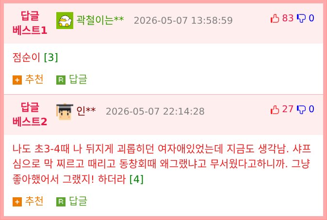 학교에서 맞고 온 아들