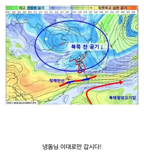 시원한 대한민국 날씨 근황
