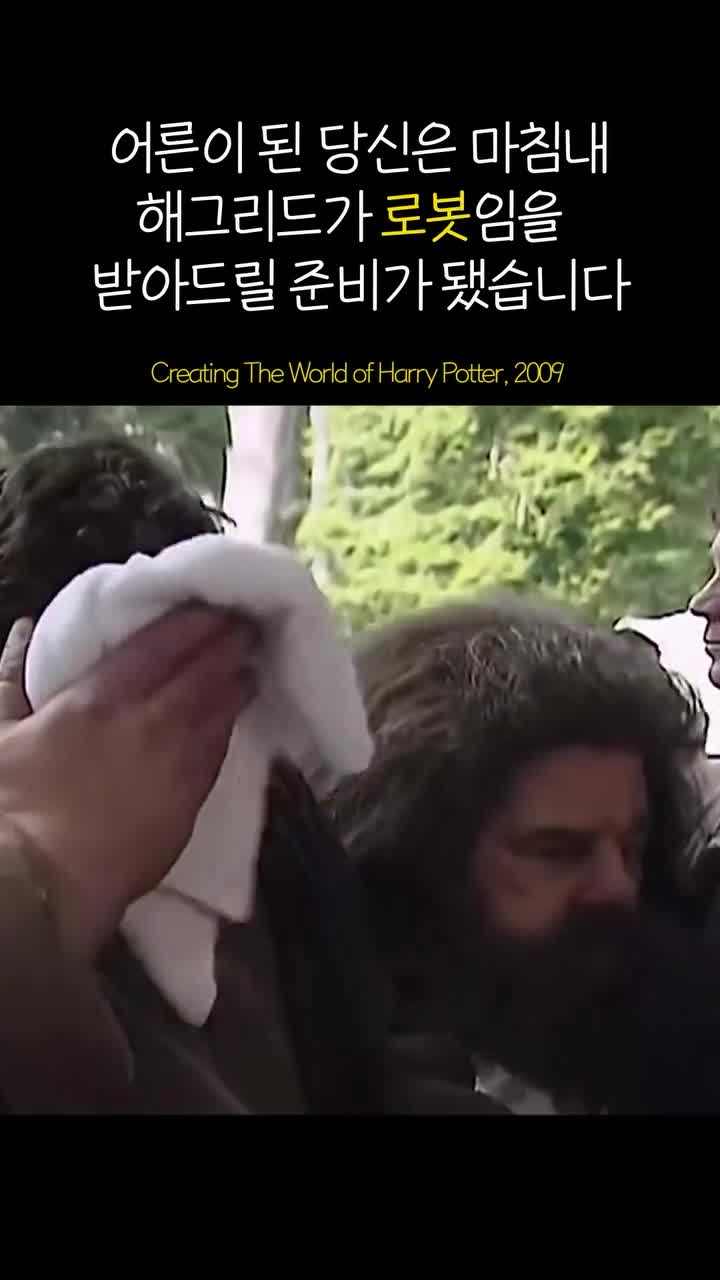 어른이 돼야 받아들일 수 있는 해리포터 해그리드의 비밀