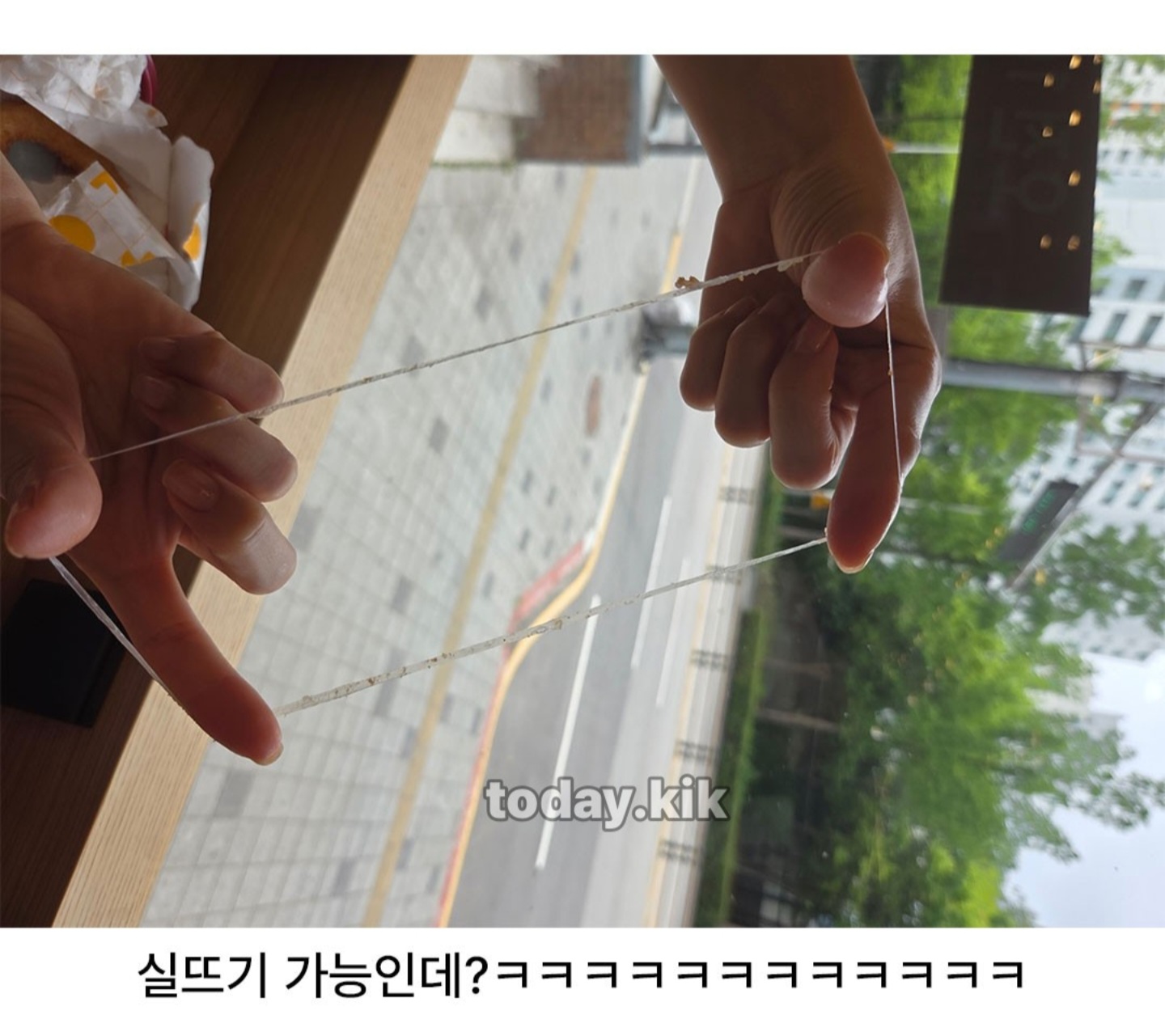 롯데리아 오징어링 원래 이래?
