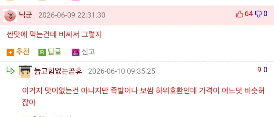 젊은 세대에게 인기 없다는 안주.jpg
